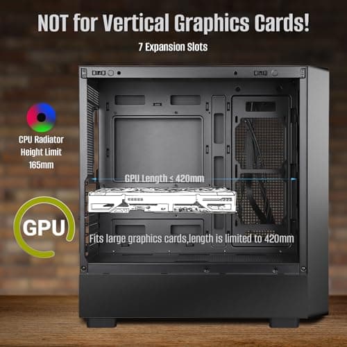 D1 Tempered Glass PC Case Meshify - Walnut Wood Front - Mesh and Glass Side Panel - Can Build in Up to 12 ARGB PWM Fans - High Airflow Mid Tower PC Gaming Case for ATX/mATX/ITX Motherboards Black