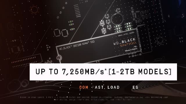 WD_BLACK 2TB SN7100 NVMe Internal Gaming SSD Solid State Drive - Gen4 PCIe, M.2 2280, Up to 7,250 MB/s - WDS200T4X0E [New Version]
