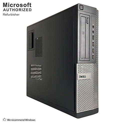Dell Optiplex 790 Core i5 3.1GHz, 1TB Hard Drive, 16GB Memory, Windows 10 x64, Dual 19 Monitors (Renewed)