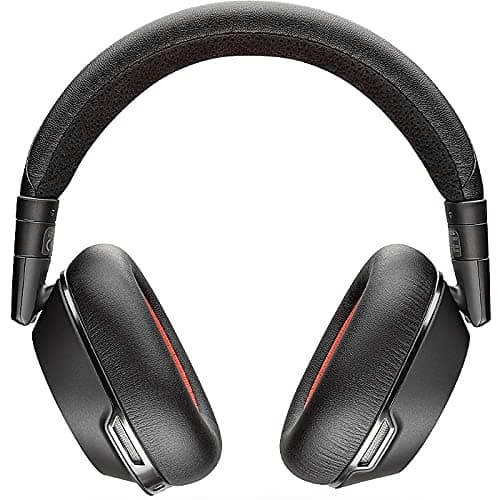 Plantronics - Voyager 8200 UC (Poly) - Bluetooth Dual-Ear (Stereo) Headset - USB-A Compatible to connect to your PC and Mac - Works with Teams, Zoom & more - Dual-Mode Active Noise Canceling