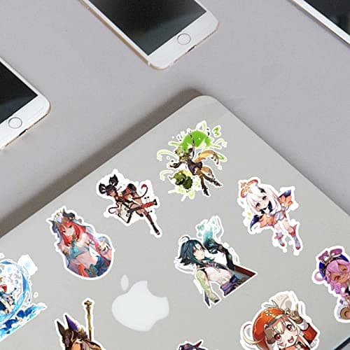 Genshin Impact Stickers 100pcs and 12pcs of Latest Sumeru Characters Waterproof for Laptop Bottle Skins and Decals Surprise Gift for Fans Travelers