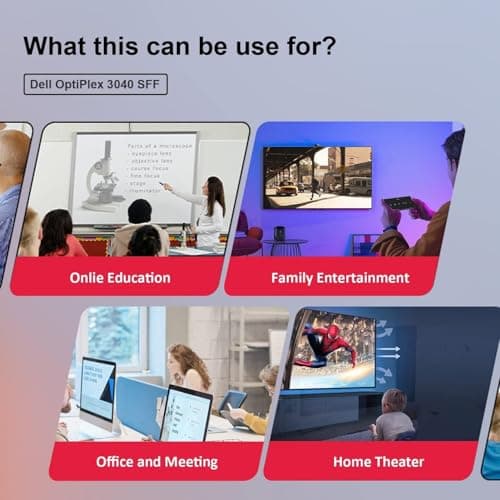 Lenovo ThinkCentre M700 SFF Desktop Computer, 6th Gen Dual Core 6100, up to 3.7 GHz, 16GB DDR4 RAM 1TB SSD, DisplayPort, VGA, Keyboard and Mouse, WiFi, BT, Windows 11 Pro (Renewed)