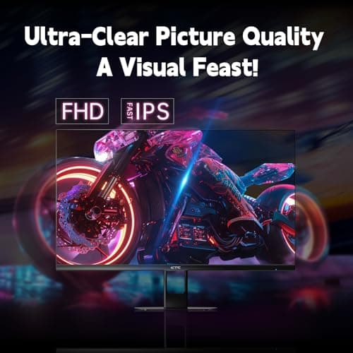 Gaming Monitor 27 inch 180hz 1ms | Fast IPS Screen 1080p Monitor|2 x HDMI 2.0 &1 x Display Port 1.4 | Support Freesync and Wall Mount | 108% sRGB with HDR 10