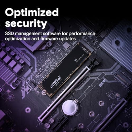 Crucial P3 500GB PCIe Gen3 3D NAND NVMe M.2 SSD, up to 3500MB/s - CT500P3SSD8