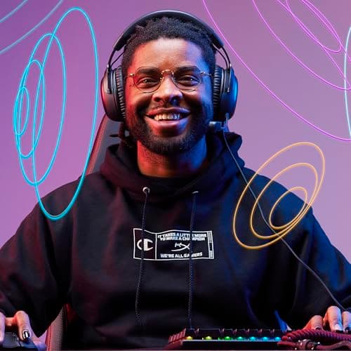 HyperX Cloud III – Wired Gaming Headset, PC, PS5, Xbox Series X|S, Angled 53mm Drivers, DTS Spatial Audio, Memory Foam, Durable Frame, Ultra-Clear 10mm Mic, USB-C, USB-A, 3.5mm – Black