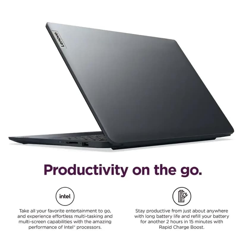 Lenovo IdeaPad 15.6" Laptop, 20GB RAM 1.6TB Storage (1TB SSD+128GB eMMC+512GB SD Card), Windows 11 Pro with 1-Year Microsoft Office 365 Included, Intel Celeron Processor, PLUSERA Earphones