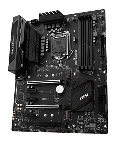 MSI Pro Series Intel Z270 DDR4 HDMI USB 3 SLI ATX Motherboard (Z270 SLI)