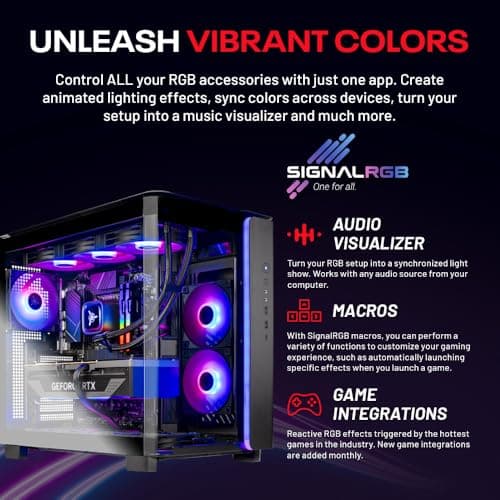 Skytech King 95 Gaming PC Desktop, Ryzen 7 9800X3D 4.7 GHz (5.2 GHz Turbo), NVIDIA RTX 5070 Ti 16GB, 2TB Gen4 NVMe SSD, 32GB DDR5 RAM 6000 RGB, 850W Gold PSU, 360mm ARGB AIO, Wi-Fi, Win 11