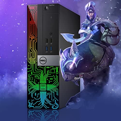 Dell OptiPlex 5050 Desktop Computers with 24 inch Monitor PC Bundle, 16GB DDR4 Ram 512GB M.2 NVMe SSD, WiFi, Bluetooth, i5-6500 3.2GHz, HDMI, Windows 10 Pro (Renewed)