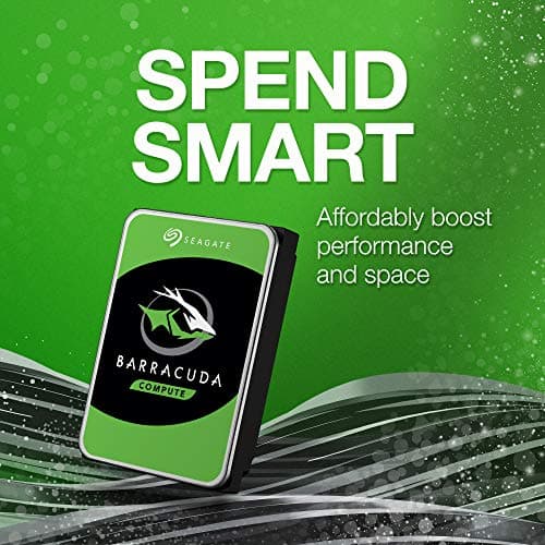 Seagate BarraCuda 4TB Internal Hard Drive HDD – 3.5 Inch Sata 6 Gb/s 5400 RPM 256MB Cache For Computer Desktop PC – Frustration Free Packaging ST4000DMZ04/DM004