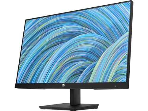 HP V24v G5, 23.8-inch, Full HD (1920 x 1080) FHD Monitor, AMD FreeSync (V24v G5, Black)