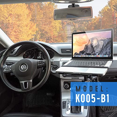 AA-Products K005-B1 Car Laptop Mount Truck Vehicle Notebook Stand Holder with Non-Drilling Bracket