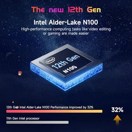 15.6-FHD-Laptop Student-Laptop, 16GB RAM 256GB SSD, Intel Pentium Quad-Core N100 Processor (Up to 3.4GHz) Backlit Keyboard Fingerprint WiFi 6 BT5.2 Business-Laptop, 2 Years Warranty Windows 11 Laptop