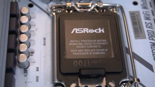 ASRock B760M Pro RS WiFi White Intel Micro ATX Motherboard DDR5 DIMM 7200 MHz 256 GB LGA1700 SATA3 6.0 Gb/s LED M.2