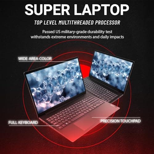 Lenovo V15 Business Laptop with Microsoft Office 365, AMD 7000-Series Processor (Outperforms i5-1130G7), 15.6" FHD LED Display, 16GB RAM, 1TB SSD, Ethernet RJ-45, Wi-Fi 6, Windows 11 Pro, WOWPC USB