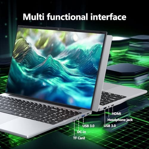 Gaming laptop,15.6 inch Laptop Computer, Laptops Celeron N5095 Processor, 16GB 512GB SSD FHD 1920 * 1080 Display 180 Angle Opening Fingerprint Unlock Backlit Keyboard Mini-HDMI Traditional Computers