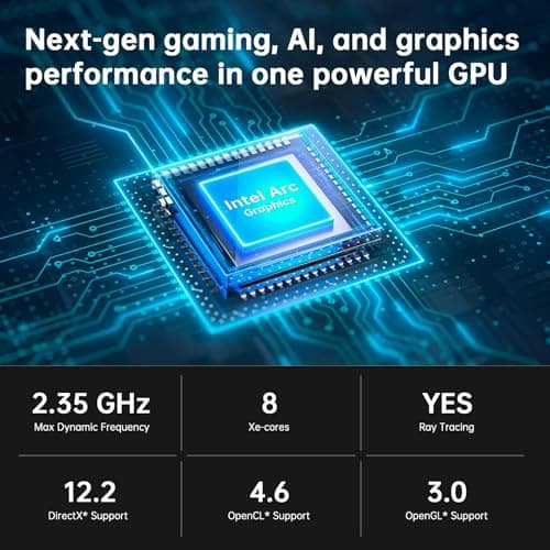 ASUS NUC 14 Pro+ AI Mini PC, Intel Core Ultra 7 155H Mini Desktop Computer, 16GB DDR5 RAM, 1TB PCIe SSD, Intel Arc GPU, Win 11 Pro, Thunderbolt 4, WiFi 6E, VESA Mount, Small PC for Work & Creativity