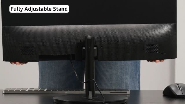 Acer SH242Y Ebmihx 23.8" FHD 1920x1080 Home Office Ultra-Thin IPS Computer Monitor AMD FreeSync 100Hz Zero Frame Height/Swivel/Tilt Adjustable Stand Built-in Speakers HDMI 1.4 & VGA Port