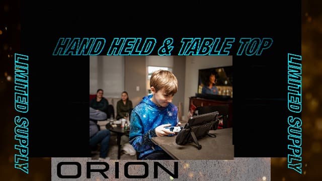Orion by Up-Switch fully integrated Nintendo Switch portable HD 11.6 inch IPS Monitor, with USB Type-C and HDMI in for PS5, XBOX, Laptop, Smartphone