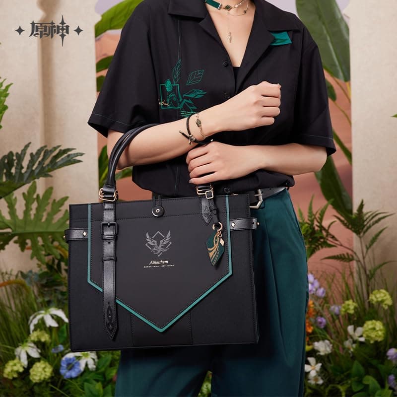 GENSHIN IMPACT Of Lush Forests and Flying Sand Alhaitham Impression Series - Alhaitham Impression Tote Bag