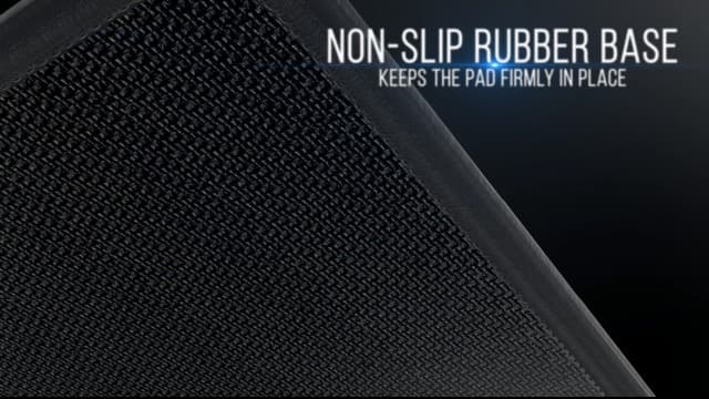 TEDNETGO Large Gaming Mouse Pad, Waterproof Extra Large Big Mouse Pad with Stitched Edge, XXL Non-Slip Black Computer Long Mousepad Desk Mat for Gamer, Office & Home, Black