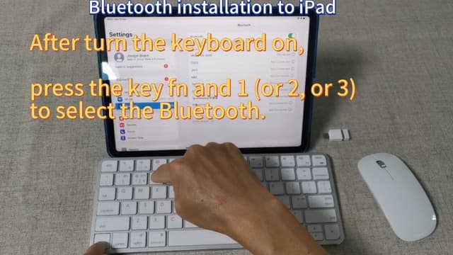 5 in 1 Aluminum Keyboard and Mouse for Mac Wireless Keyboards Bluetooth Rechargeable Mouse Compatible with iMac MacBook iPad and All MacOS iOS Windows Android Devices