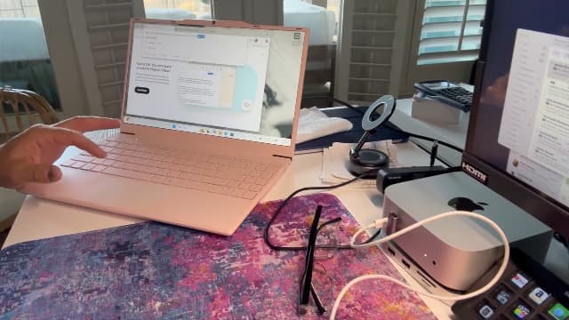 2025 New Portable Laptop,Student and Business,14" FHD IPS Display,Quad-Core N5095 Processor,8GB DDR4 RAM,512GB PCIe SSD,Numeric Keypad,2.4/5G WiFi,38WH Battery,Webcam,Mini HDMI,USB(Pink)