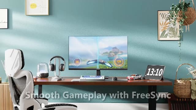 4K Monitor, Z-Edge 28 inch IPS Monitor, UHD 3840x2160 IPS Computer Monitor, 300 cd/m², 144Hz Refresh Rate, 1ms MPRT Response Time, U28I4K Ultra-Thin Bezel
