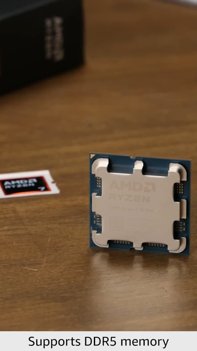 AMD Ryzen™ 7 9700X 8-Core, 16-Thread Unlocked Desktop Processor