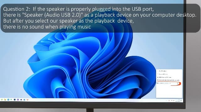Computer Speakers for Desktop Pc, Monitor Speakers for Laptop,Pc Speakers with Loud Sound,Volume Control Easily Clamps to Monitors(USB-C to USB Adapter Included) (Black)
