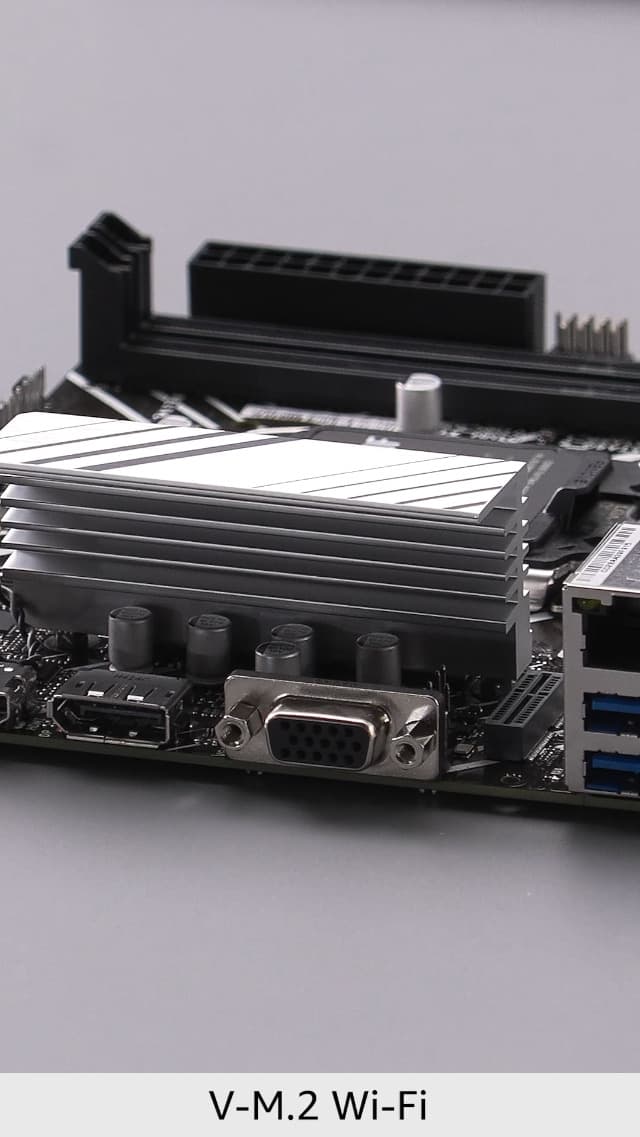 ASUS PRIME H610I-PLUS D4 LGA 1700(Intel 12th Gen&Intel vPro)mini ITX Motherboard(PCIe 4.0,DDR4,USB 3.2 Gen 1 Type-A,1Gb Lan,DP/HDMI/D-Sub,V-M.2(E),Q-LED,Mono-out header with amp IC,SPI TPM header)