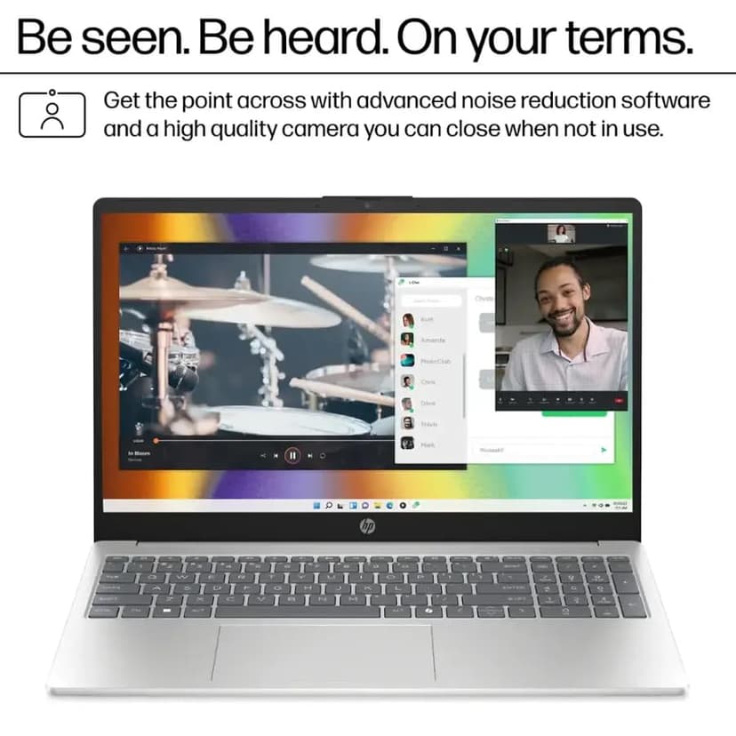 HP Flagship 15.6 Touchscreen Laptop Computer - w/MS Office Lifetime • Intel 13th Gen Core i3 (Up to 4.5GHz) • HD Touch Display • for Business & Student • AI Copilot • Win 11 Pro (32GB RAM | 1TB SSD)