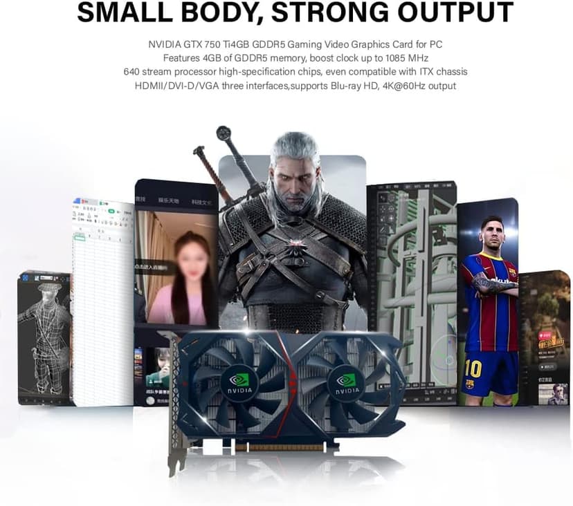 HP RGB Gaming Desktop Computer, Intel Quad Core I5-6500 up to 3.6GHz, GeForce GTX 750 Ti 4G, 16GB DDR4, 512G SSD, RGB Keyboard & Mouse, 600M WiFi & Bluetooth, Win 10 Pro (Renewed)