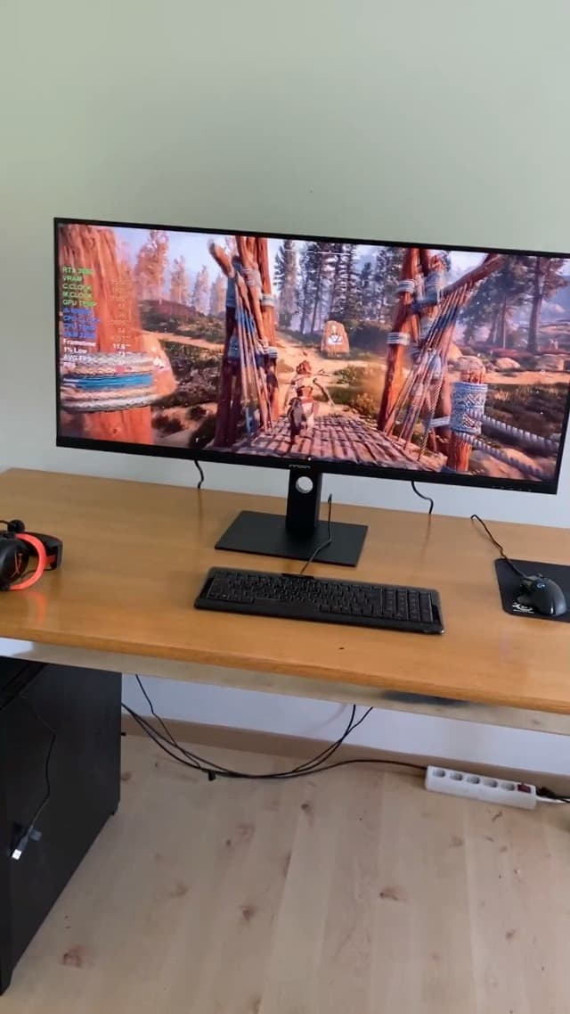 INNOCN 40C1R Ultrawide Monitor 40" WQHD 3440 x 1440p 144Hz FreeSync Premium HDR400 21:9 Computer Display 95% DCI-P3 500Nits IPS USB Type-C HDMI Tilt/Height Adjustable, Mountable
