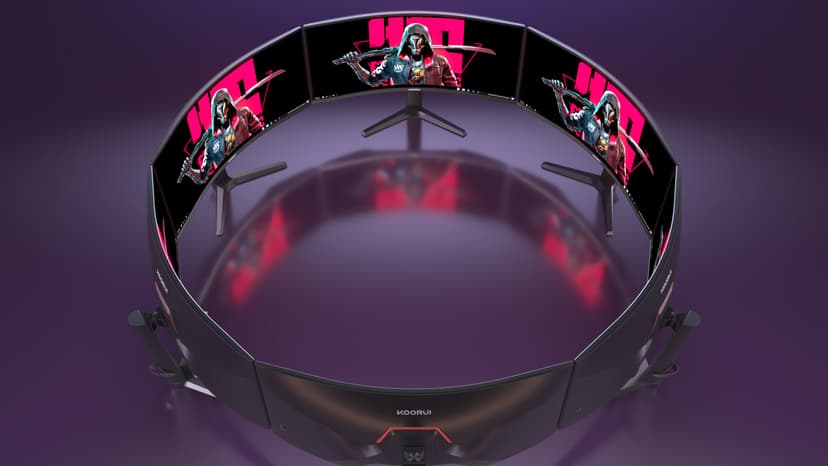 KOORUI 34-inch Curved Ultrawide WQHD 3440×1440 Gaming Monitor, 165Hz 1000R- PIP/PBP, 1ms(MPRT), HDR400, DCI-P3 95%, FreeSync Premium, 1 x DP 1.4 & 2 x HDMI 2.0, Tilt Height Swivel Adjustment, 34E6UC