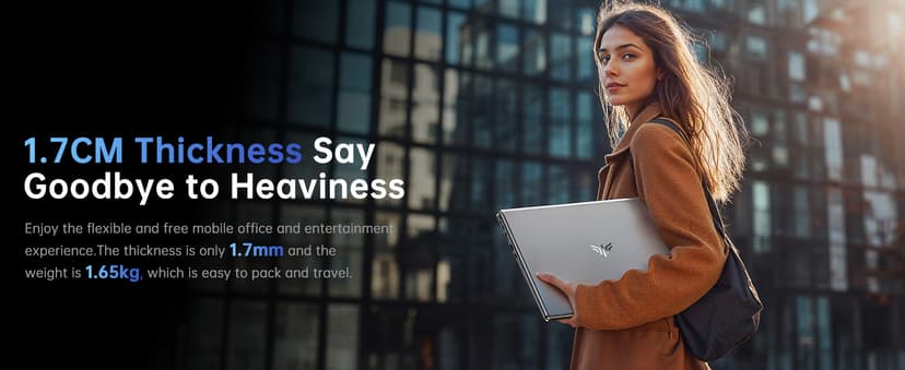 2025 Laptop with Intel N150 Processor(4C/8T,up to 3.6GHz),Windows 11 Laptop Computer 16GB DDR4 512GB NVMe SSD,15.6" Full HD IPS Display,5000mAh Battery, Wi-Fi,Type-C (Full Feature),Webcam
