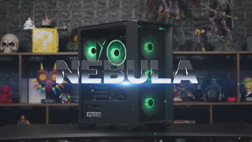 Skytech Nebula Gaming PC Desktop, Ryzen 7 7700 3.8 GHz (5.3GHz Turbo), NVIDIA RTX 5060 8GB, 1TB NVMe SSD, 16GB DDR5 RAM 6000, 650W Gold PSU, Wi-Fi, Win 11