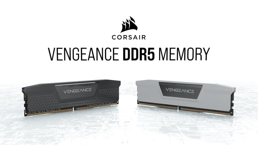 Corsair VENGEANCE DDR5 64GB (2x32GB) DDR5 6000MHz CL30 AMD EXPO Intel XMP iCUE Compatible Computer Memory – Gray (CMK64GX5M2B6000Z30)