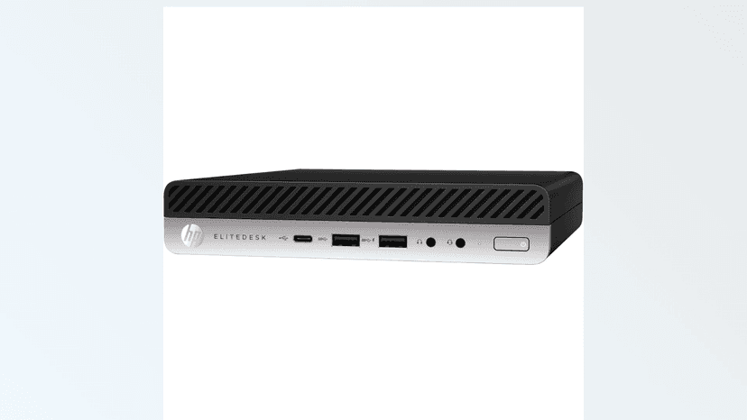 HP EliteDesk 800 G4 Desktop Mini PC, Intel Six Core i5 8500T 2.1Ghz, 32GB DDR4 RAM, 512GB NVMe M.2 SSD, WiFi, USB Type C, Windows 11 Pro (Renewed)