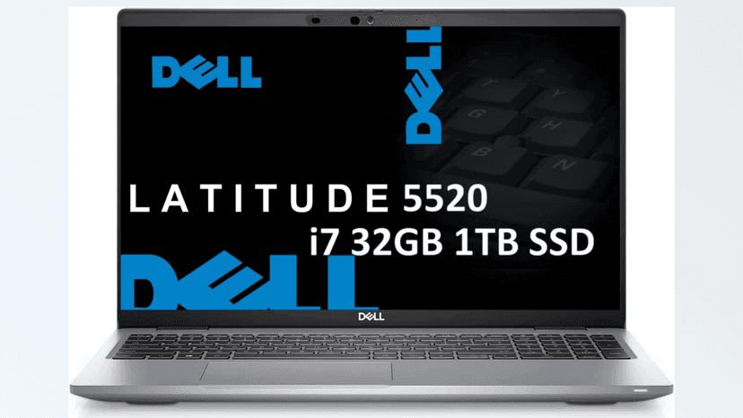 Dell Latitude 5520 5000 15.6" FHD (Intel 4-Core i7-1185G7 vPro, 32GB RAM, 1TB SSD) Business Laptop, Backlit Keyboard, Thunderbolt 4, Wi-Fi 6, Webcam, Win 11 Pro - 2023 (Renewed)