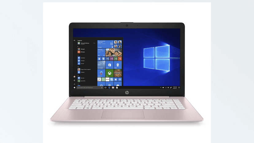 HP Stream 14-Inch Laptop, Intel Celeron N4000, 4 GB RAM, 64 GB eMMC, Windows 10 Home in S Mode With Office 365 Personal For 1 Year (14-cb188nr, Rose Pink)