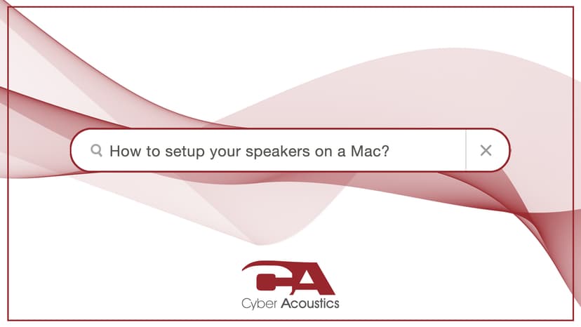 Cyber Acoustics CA-3090 2.1 Speaker System with Subwoofer with 18W of Power – Easy Setup and Convenient Controls, Great for Music, Movies, and Gaming