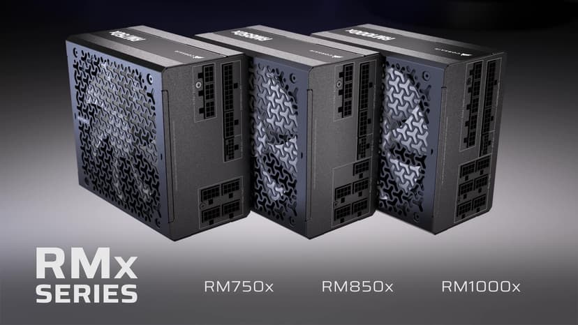 CORSAIR RM1000x Fully Modular Low-Noise ATX Power Supply – ATX 3.1 Compliant – PCIe 5.1 Support – Cybenetics Gold Efficiency – Native 12V-2x6 Connector – Black