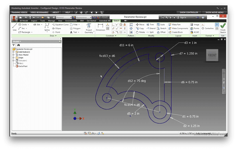 Mastering Autodesk Inventor - Configured Design [Online Code]
