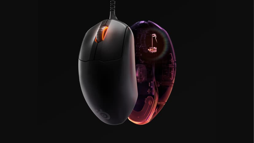 SteelSeries Esports FPS Gaming Mouse – Ultra Lightweight 69g – Prime Edition – 5 Programmable Buttons – 18K CPI TrueMove Pro Sensor – Magnetic Optical Switches – Customization - RGB Lighting – PC/Mac