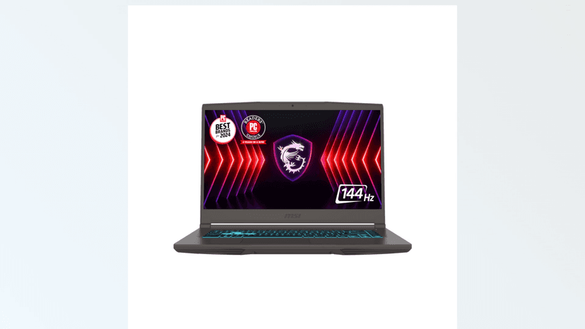 MSI Thin 15 15.6” 144Hz FHD Gaming Laptop: Intel Core i7-13620H, NVIDIA Geforce RTX 4050, 16GB DDR4, 512GB NVMe SSD, WiFi 6E, Win 11: Black B13VE-2678US