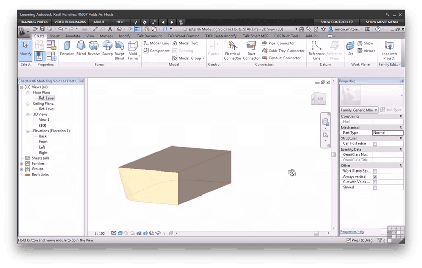 Learning Autodesk Revit Families [Online Code]