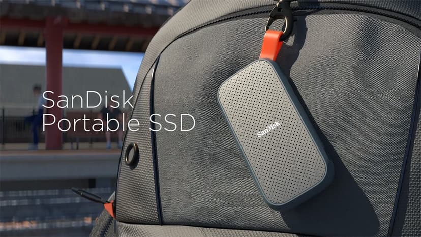SanDisk 1TB Portable SSD - Up to 800MB/s, USB-C, USB 3.2 Gen 2, Updated Firmware - External Solid State Drive - SDSSDE30-1T00-G26