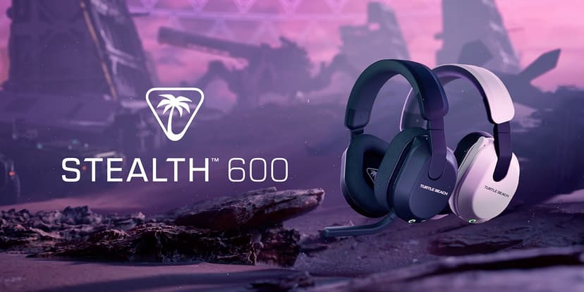 Turtle Beach Stealth 600 Gen 2 USB Wireless Amplified Gaming Headset for PS5, PS4, PS4 Pro, Nintendo Switch, PC & Mac with 24+ Hour Battery, Lag-Free Wireless, & Sony 3D Audio - Black (Renewed)