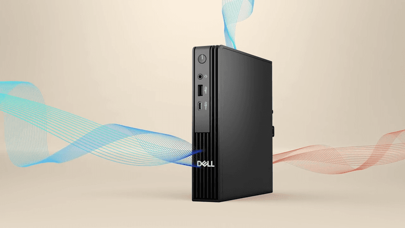 2025 Dell Pro Micro MFF Mini AI PC (Intel 14-Core Ultra 5 235T (> i7-13700), 32GB DDR5, 1TB SSD), QCM1250 (Replace OptiPlex 7000), Tiny Business Desktop, Wi-Fi 6E, RJ45, Bluetooth, 2x DP, Win 11 Pro